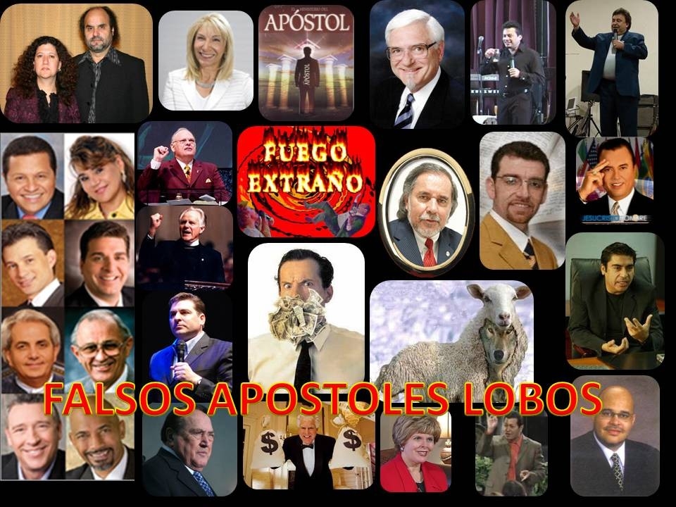 falsos profetas y apostoles