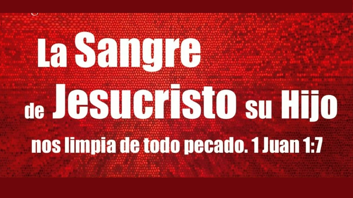 cubrirse con la sangre de Cristo